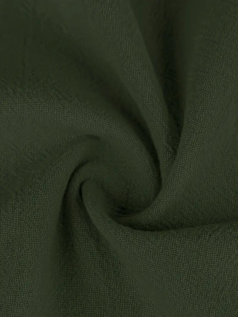 Brigida™ - Elegante Abito Casual in Lino con Tasche