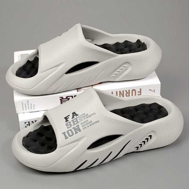 Anthon | Confortevoli pantofole da massaggio unisex per il relax e l'indulgenza