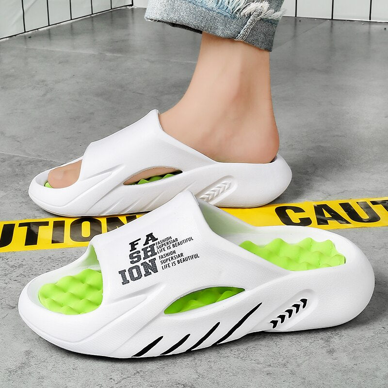 Anthon | Confortevoli pantofole da massaggio unisex per il relax e l'indulgenza