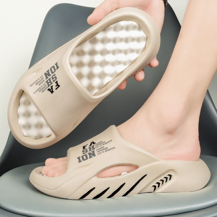 Anthon | Confortevoli pantofole da massaggio unisex per il relax e l'indulgenza