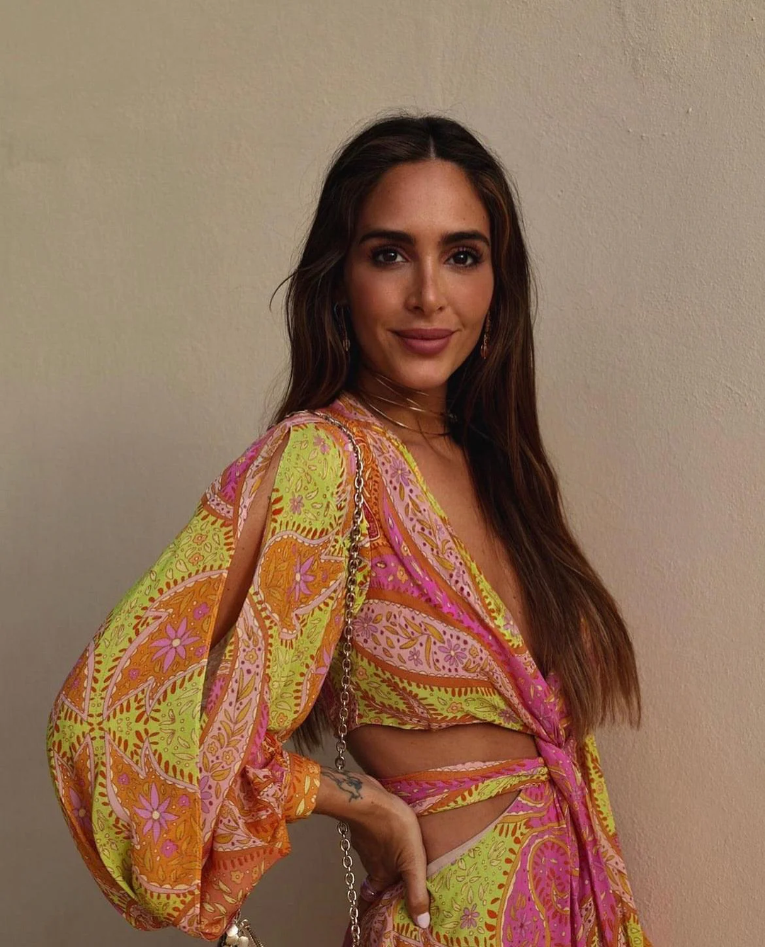 Zarina - Elegante Jurk met Paisleyprint