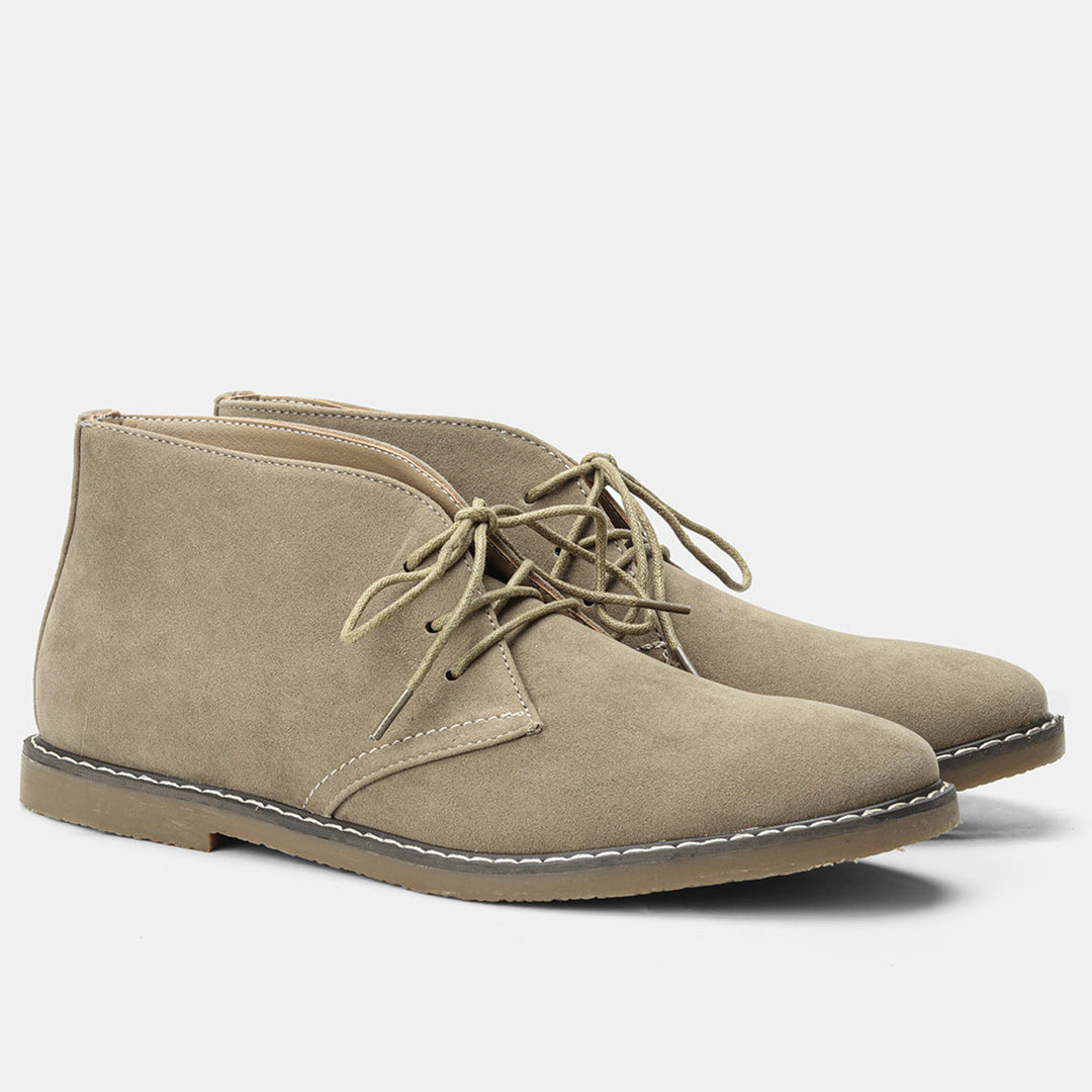 Eleganti desert boots da uomo con un design vintage di tendenza