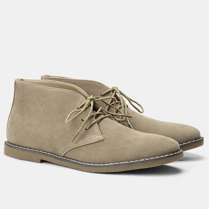 Eleganti desert boots da uomo con un design vintage di tendenza