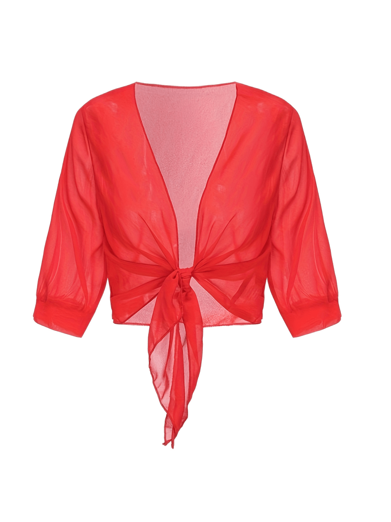 <div>Katie – Blusa Elegante con Apertura Fresca sul Davanti</div>
