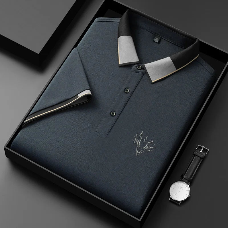 Fabio™ - Polo ricamata in cotone premium