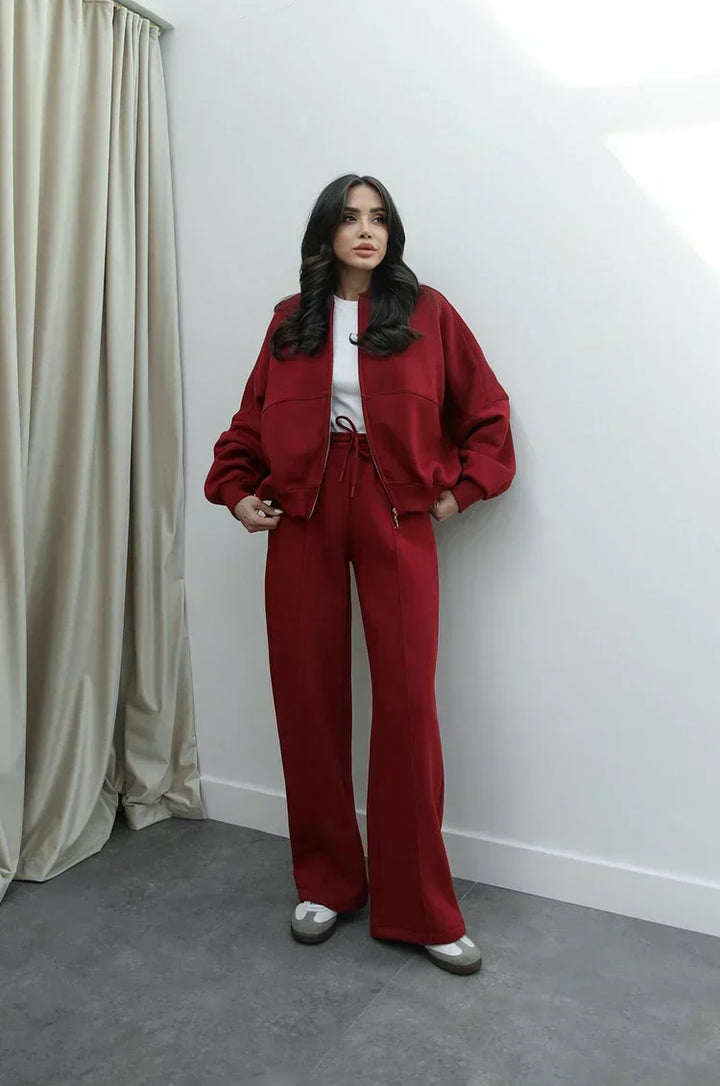Ludovica | Set Comfort Con Cardigan E Pantaloni