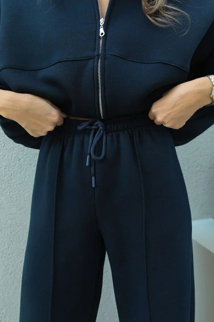 Ludovica | Set Comfort Con Cardigan E Pantaloni