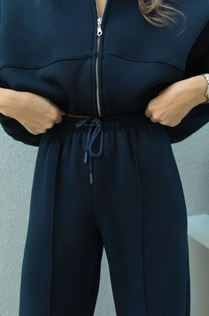 Ludovica | Set Comfort Con Cardigan E Pantaloni