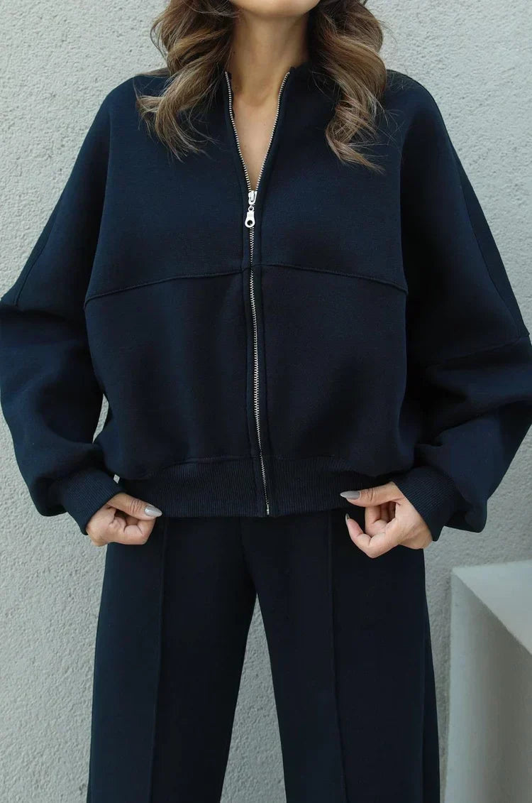 Ludovica | Set Comfort Con Cardigan E Pantaloni