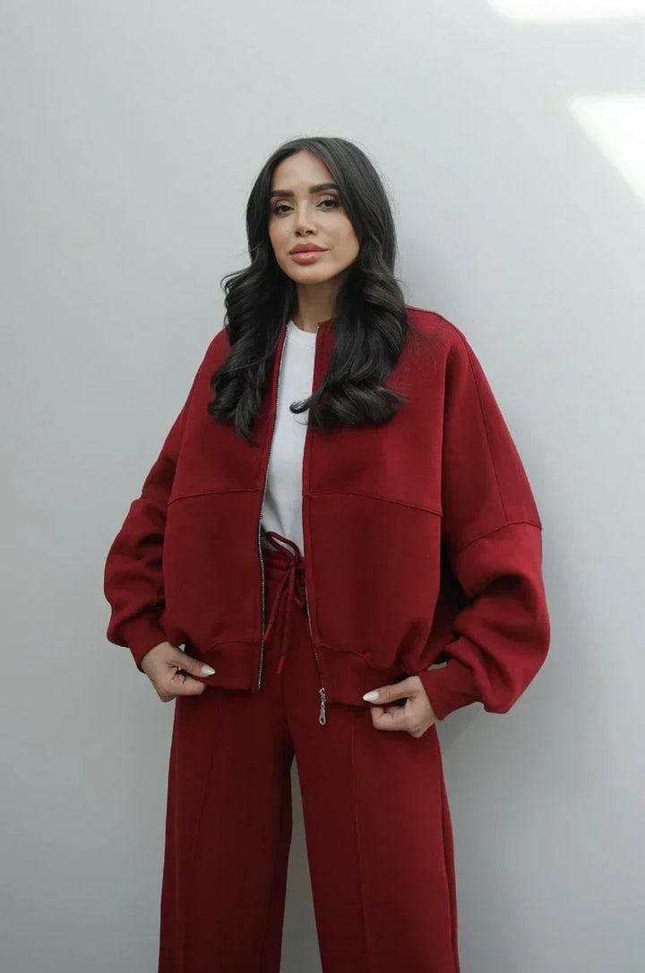 Ludovica | Set Comfort Con Cardigan E Pantaloni