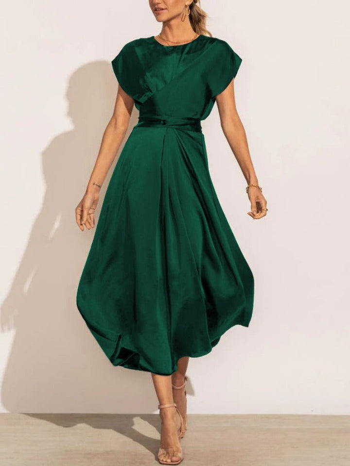 <Feline | Elegante Midi Abito da Sera dallo Stile Incantevole>