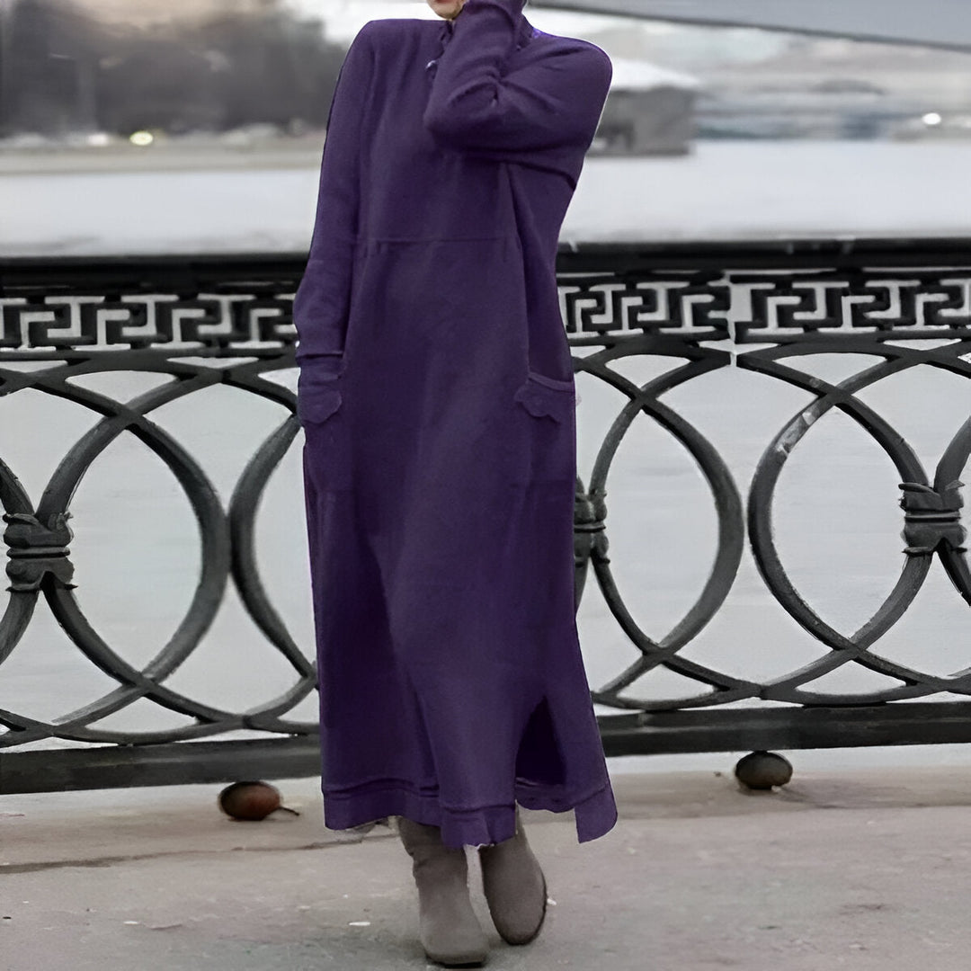 Emanuela™ - Abito invernale lungo e morbido