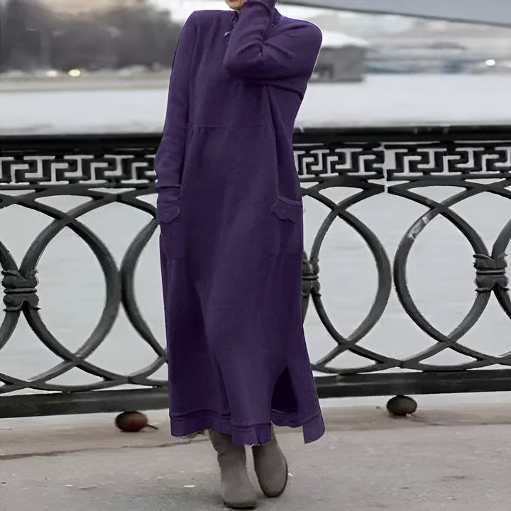Emanuela™ - Abito invernale lungo e morbido