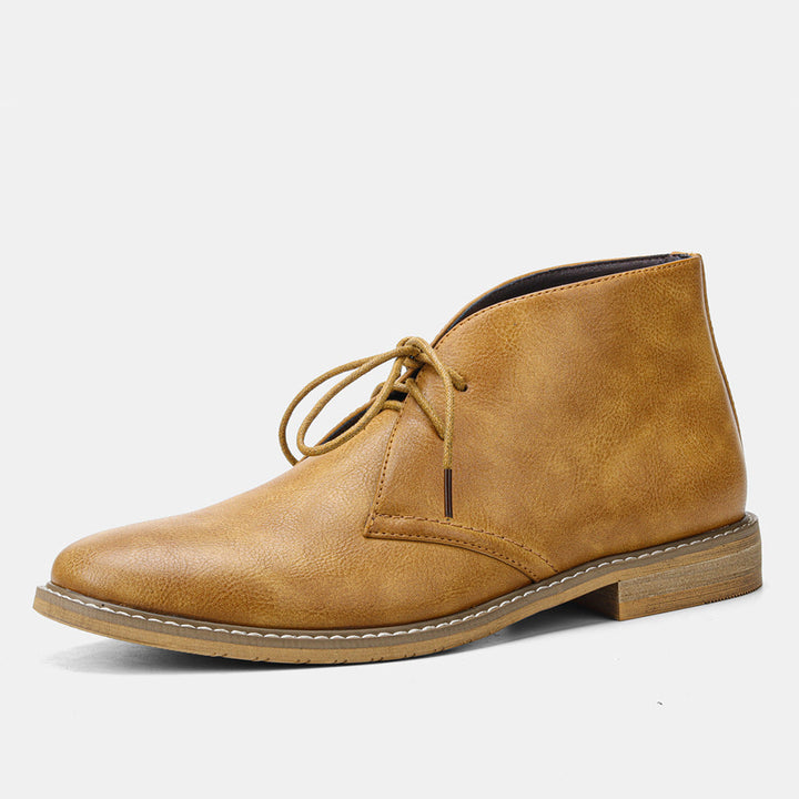 Eleganti desert boots da uomo con un design vintage di tendenza