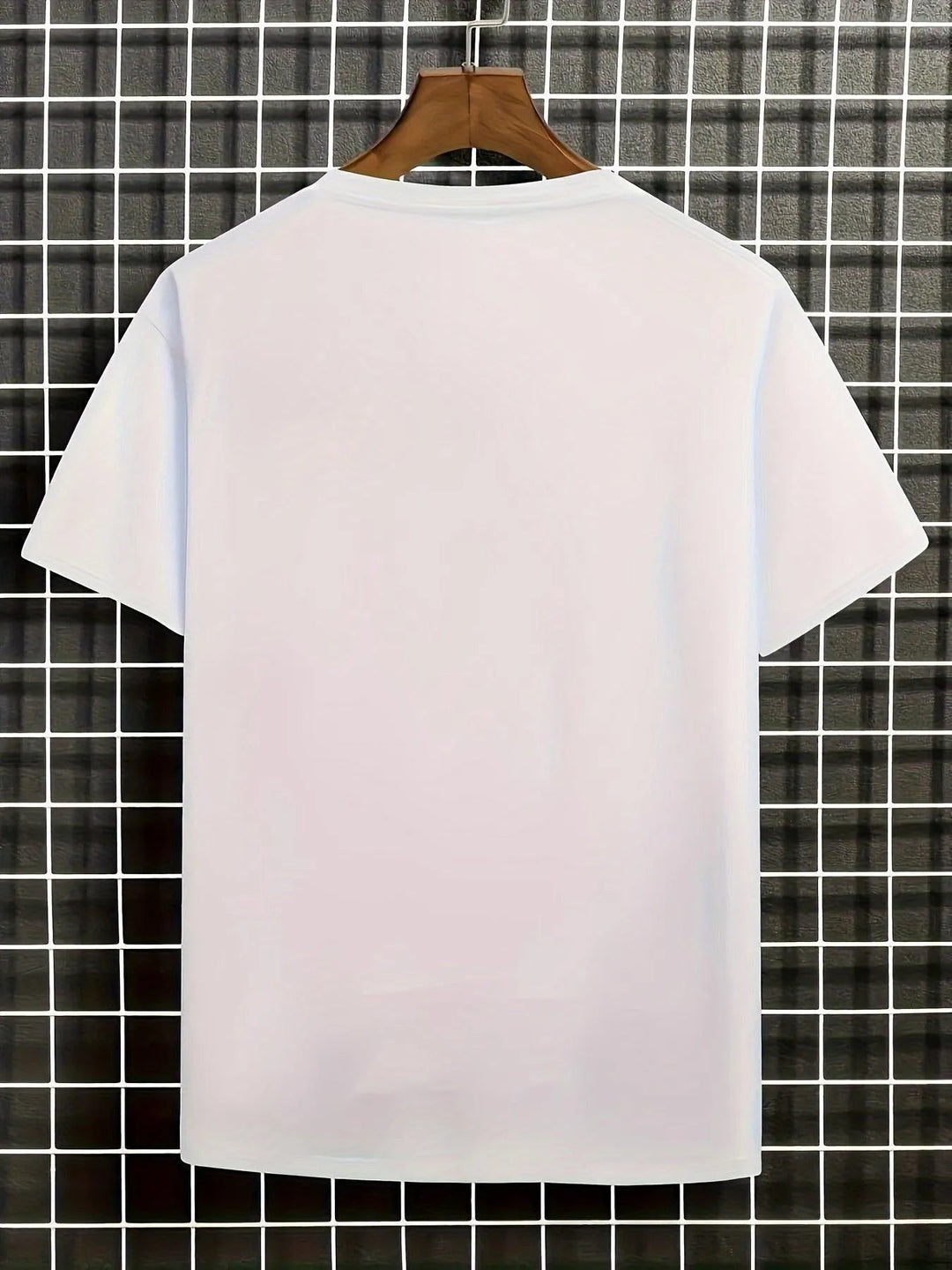 T-shirt Gerhard da uomo con motivo floreale e a onde di tendenza per uno stile unico