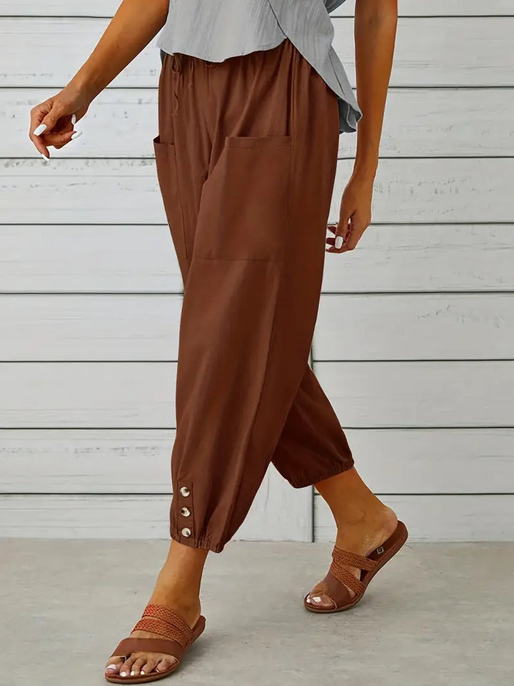 Pantaloni sartoriali eleganti da donna - stile quotidiano e classico