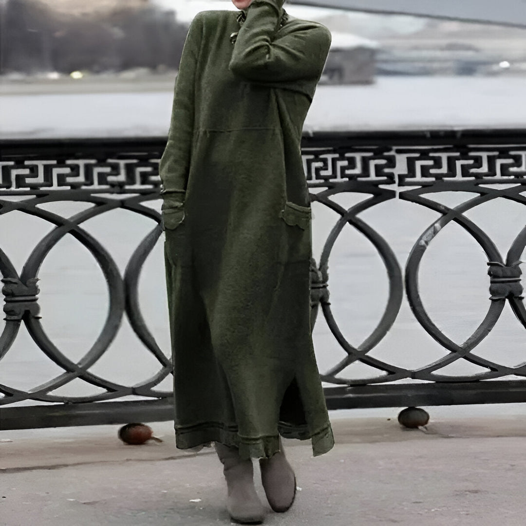 Emanuela™ - Abito invernale lungo e morbido