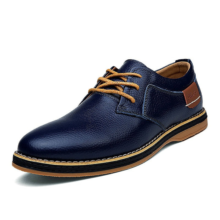 Eleganti scarpe oxford da uomo in pelle di lusso disponibili in diversi colori