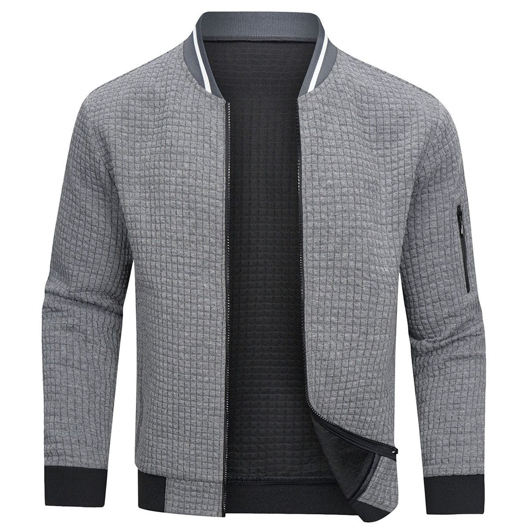 Accogliente e caldo maglione da uomo con zip - il massimo del comfort