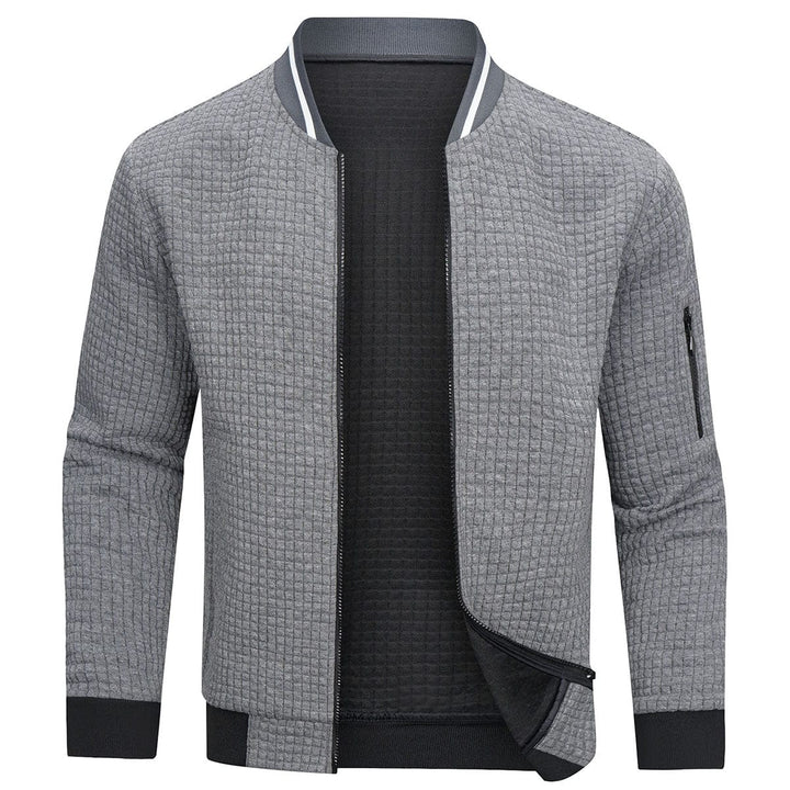 Accogliente e caldo maglione da uomo con zip - il massimo del comfort