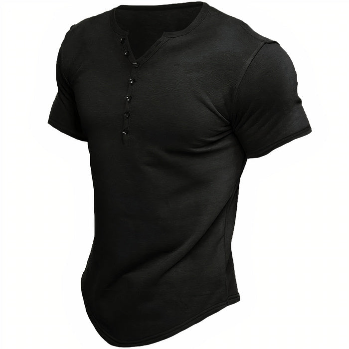 Camicia estiva da uomo con abbottonatura elegante - Norwin