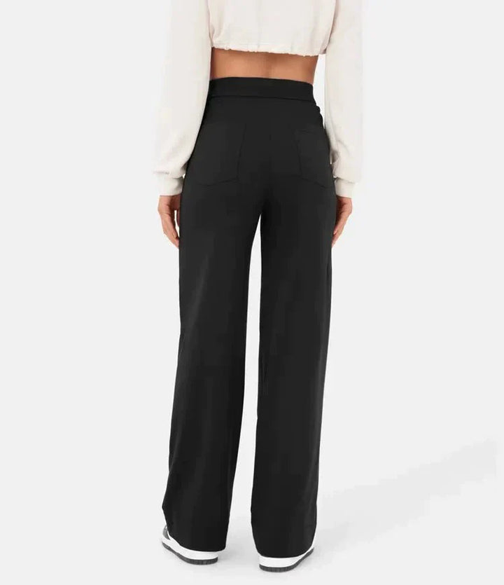 Carla™ - Pantaloni chic a vita alta