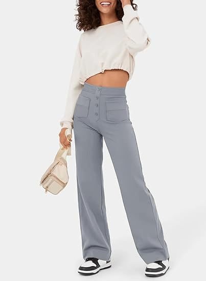 Carla™ - Pantaloni chic a vita alta
