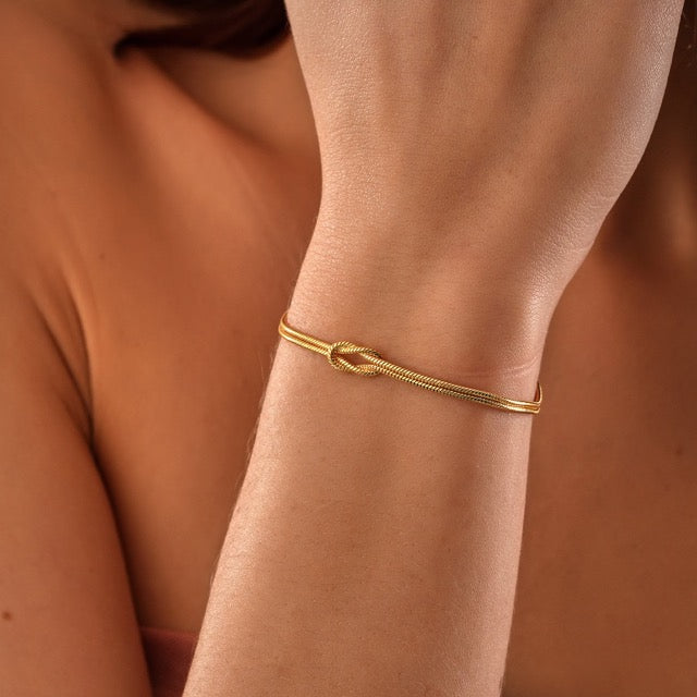PromiseKnot™ - Bracciale Nodo Sempre Uniti