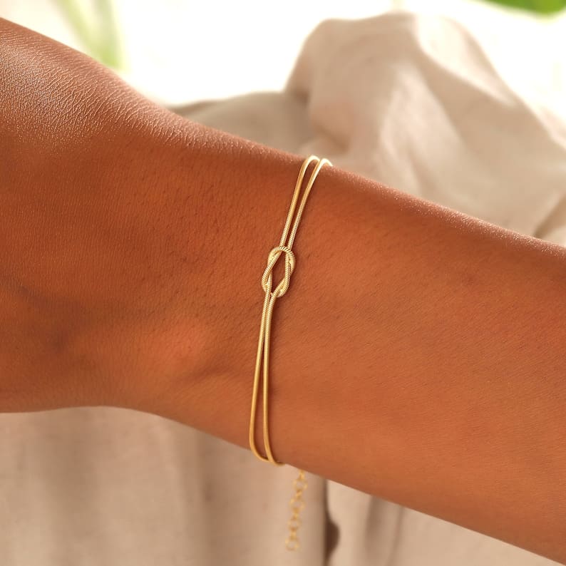 PromiseKnot™ - Bracciale Nodo Sempre Uniti
