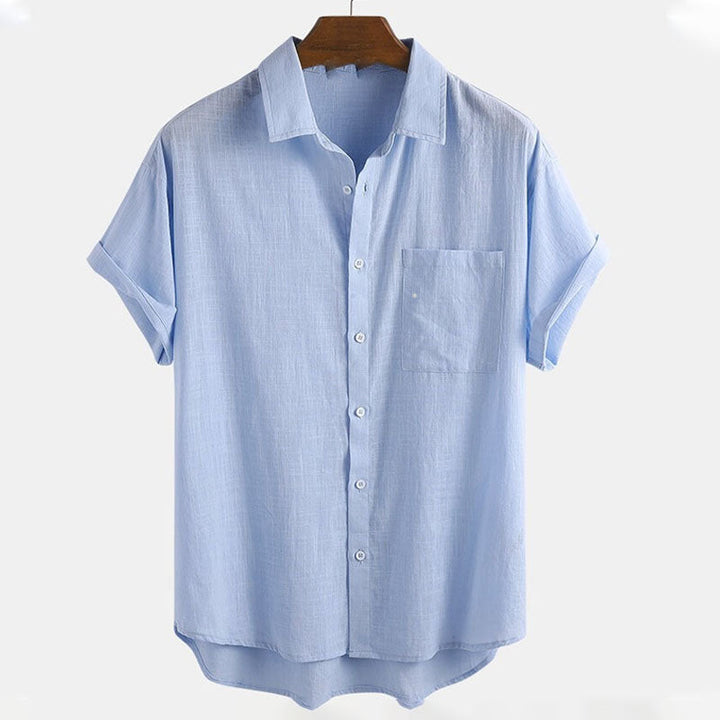 Elegante camicia da uomo a maniche corte - perfetta per le occasioni di tutti i giorni
