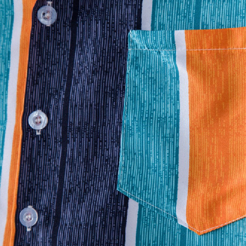 Elegante T-shirt da uomo a maniche corte in stile vintage, realizzata in cotone pregiato