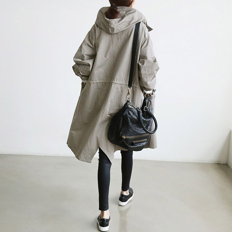 Amara™ - Cappotto Trench Classico con Bottoni e Antivento
