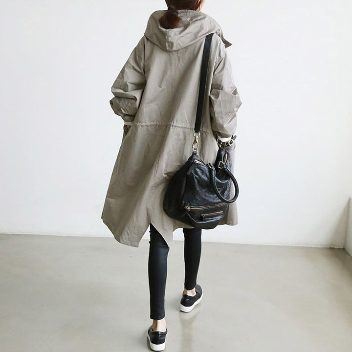 Amara™ - Cappotto Trench Classico con Bottoni e Antivento