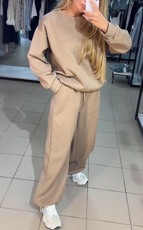 Zoe™ - Set da salotto glitterato per stile e comfort