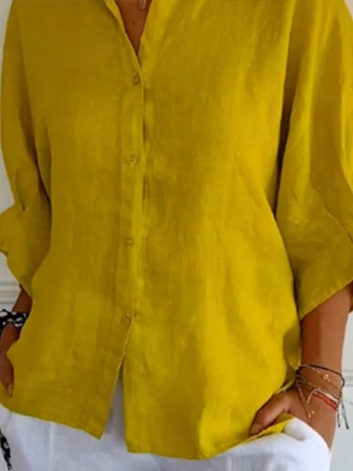 Sophie - Elegante Linnen Blouse voor Dames