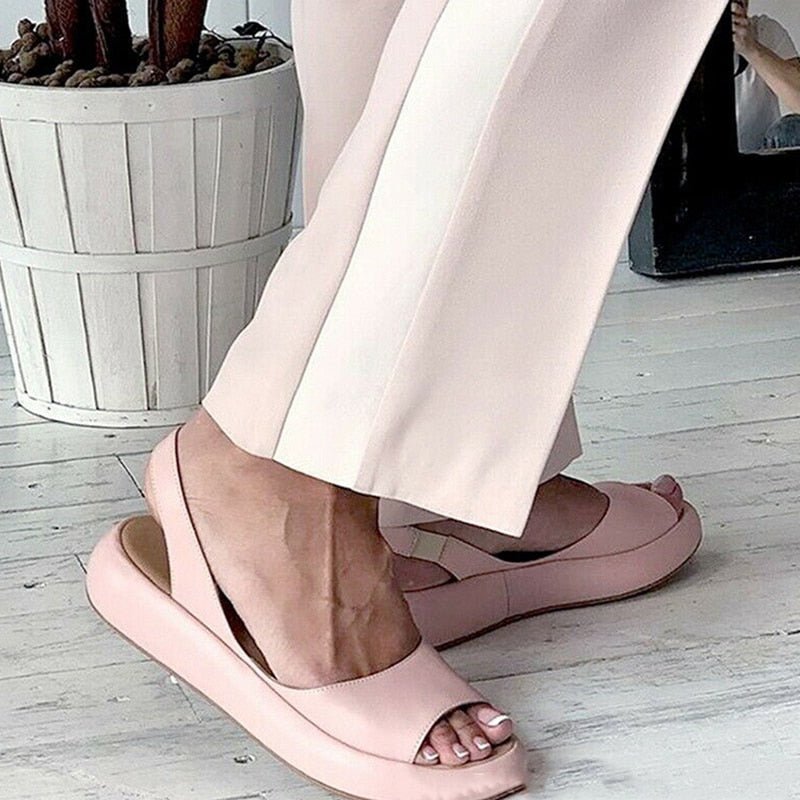 Sandali estivi da donna eleganti e comodi - comfort elegante per le giornate più calde