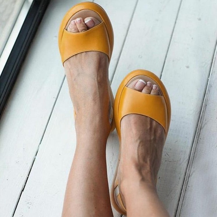 Sandali estivi da donna eleganti e comodi - comfort elegante per le giornate più calde