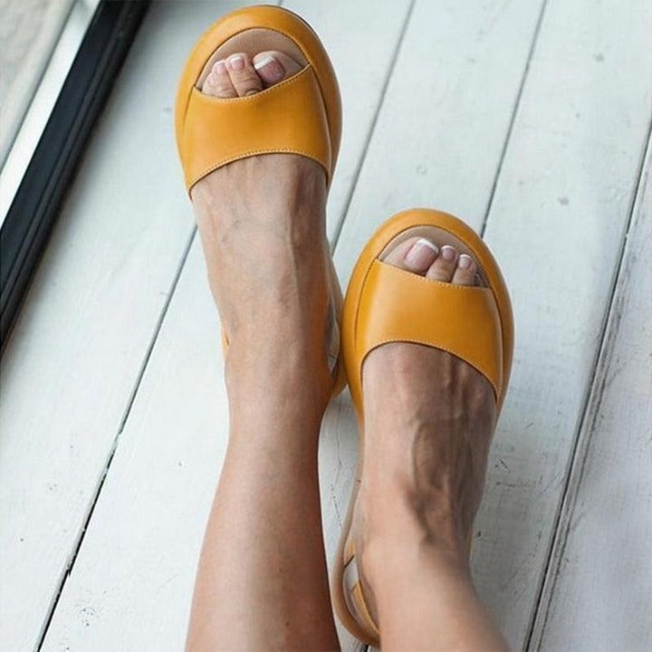 Sandali estivi da donna eleganti e comodi - comfort elegante per le giornate più calde