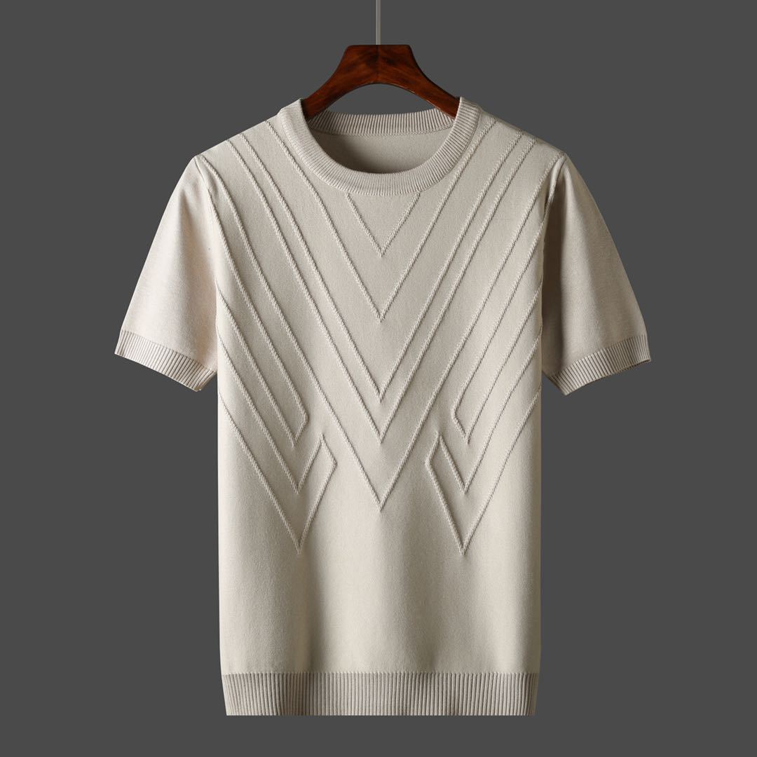 Esclusiva T-shirt da uomo in cotone per l'estate Edgar Elegance