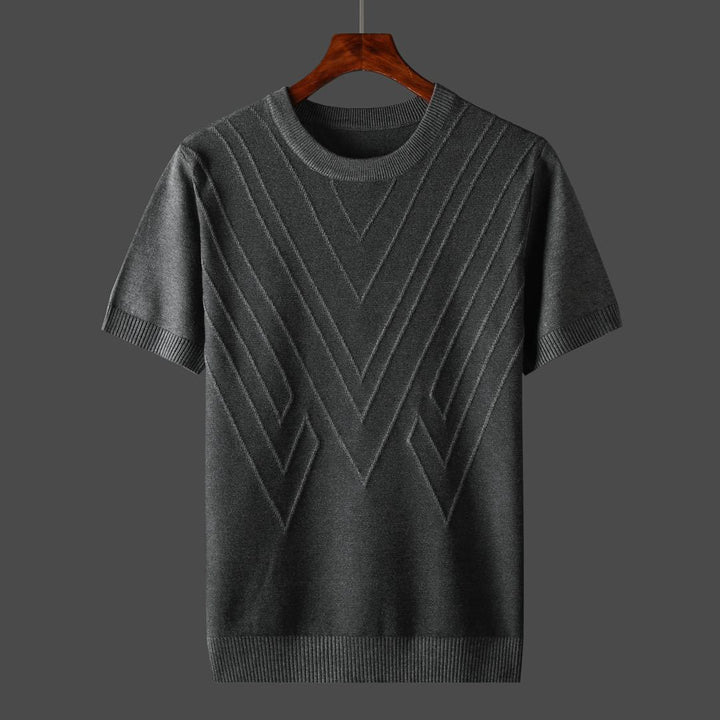 Esclusiva T-shirt da uomo in cotone per l'estate Edgar Elegance