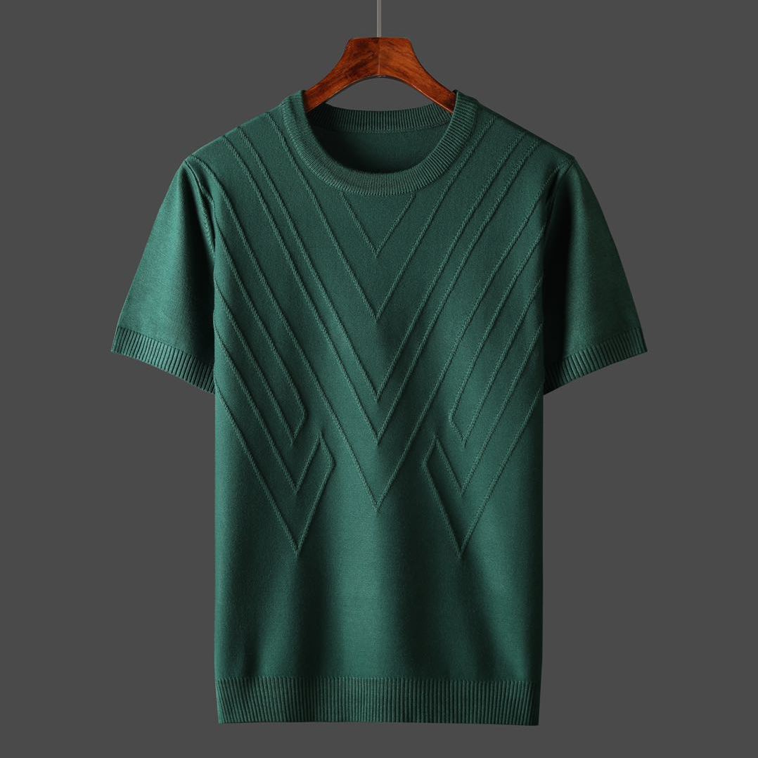 Esclusiva T-shirt da uomo in cotone per l'estate Edgar Elegance