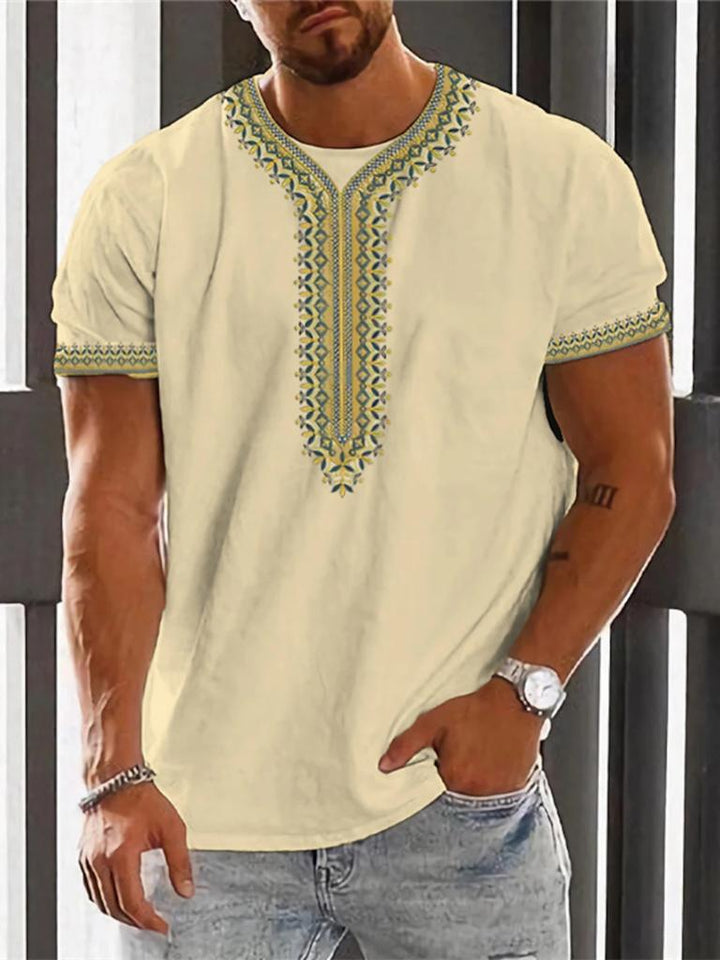 Elegante camicia boho da uomo per l'estate di Masson - eleganza e comfort in un unico prodotto