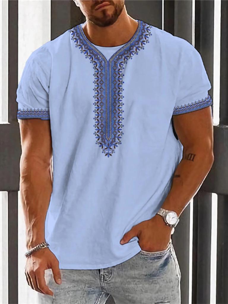 Elegante camicia boho da uomo per l'estate di Masson - eleganza e comfort in un unico prodotto