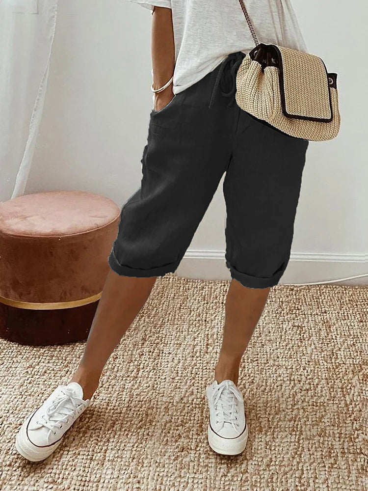 Pantaloni eleganti da donna in cotone per un comfort eccezionale