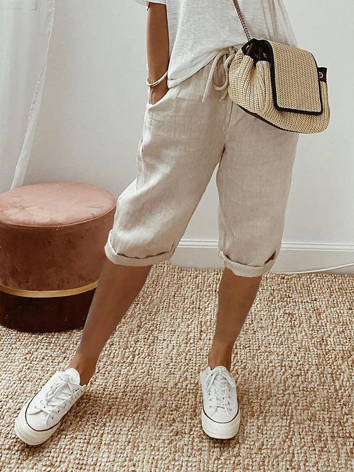 Pantaloni eleganti da donna in cotone per un comfort eccezionale