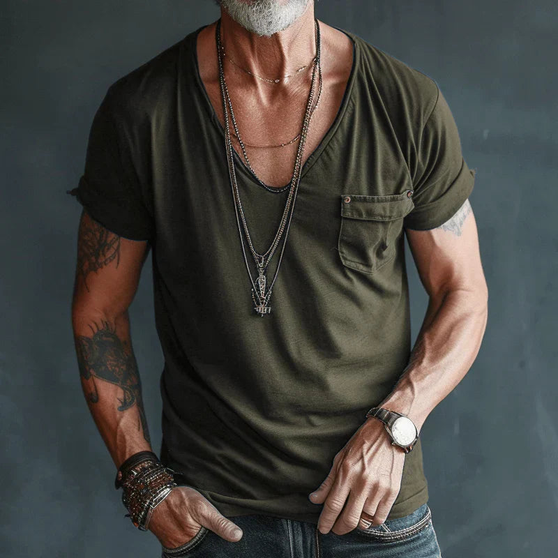 T-shirt da uomo alla moda per l'estate - Lo stile confortevole di Martel