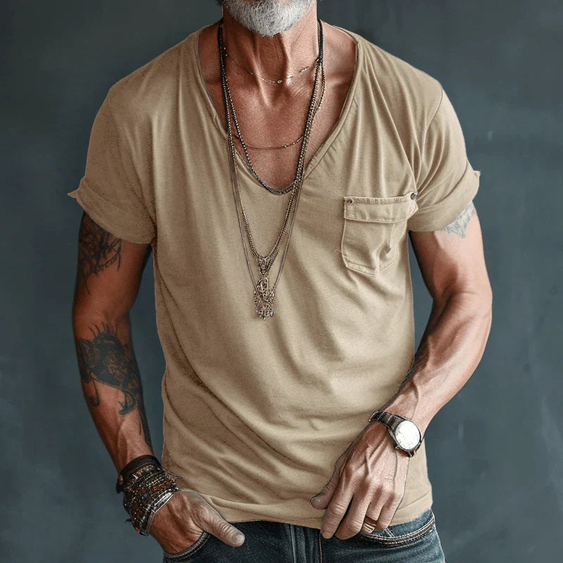 T-shirt da uomo alla moda per l'estate - Lo stile confortevole di Martel