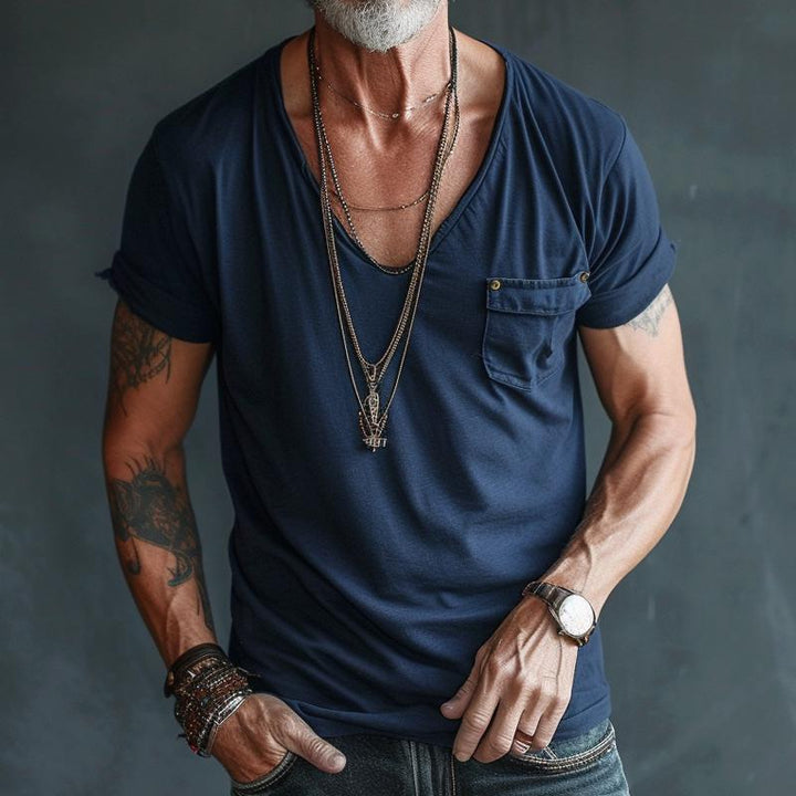 T-shirt da uomo alla moda per l'estate - Lo stile confortevole di Martel