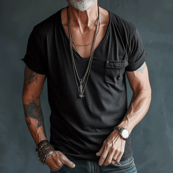 T-shirt da uomo alla moda per l'estate - Lo stile confortevole di Martel