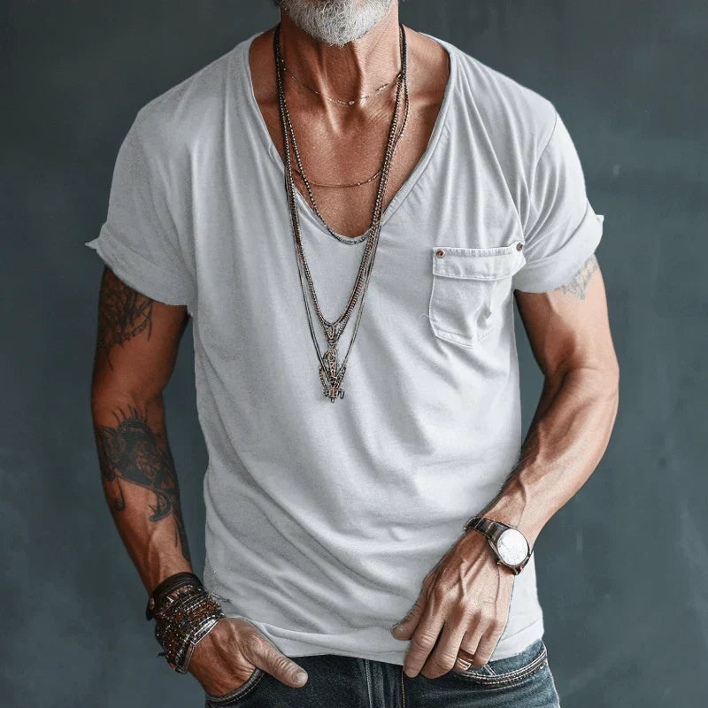 T-shirt da uomo alla moda per l'estate - Lo stile confortevole di Martel